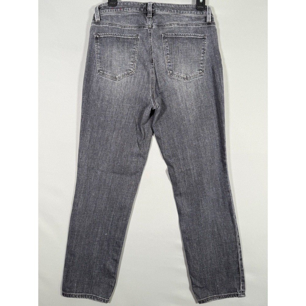 Talbots Flawless Five Pocket Slim Ankle Jeans 6 Gray Mid Rise Stretch 32x28" R9" - Picture 6 of 6